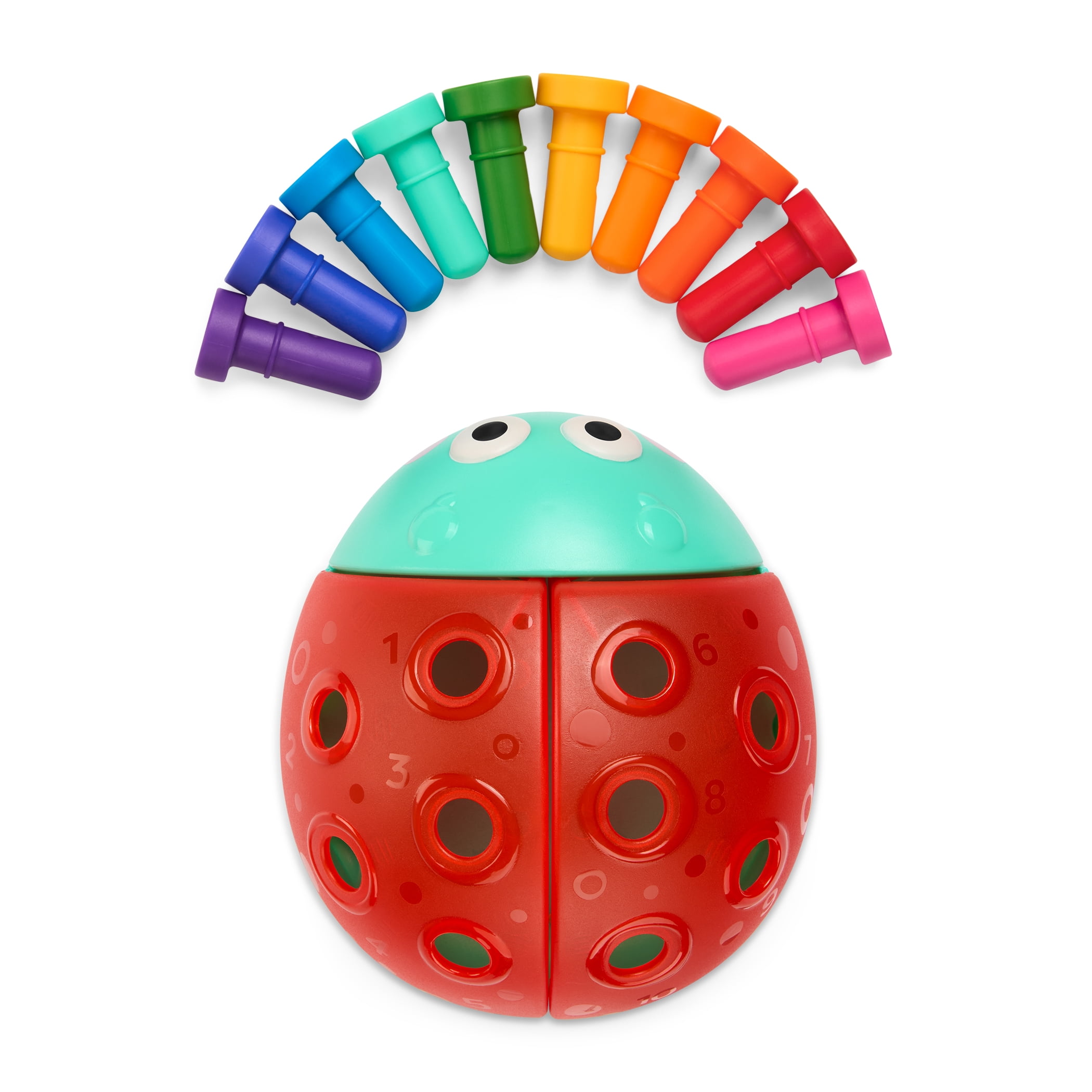 Battat Learning Ladybug Counting Toy Early Learning Preschool for