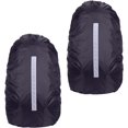 thumbnail image 1 of HAHDAXIA Hi-Visibility Backpack Rain Cover with Reflective Strip 100% Waterproof Ultralight Backpack Cover, Storage Pouch, for Hiking, Camping, Biking, Outdoor, Traveling, 1 of 7
