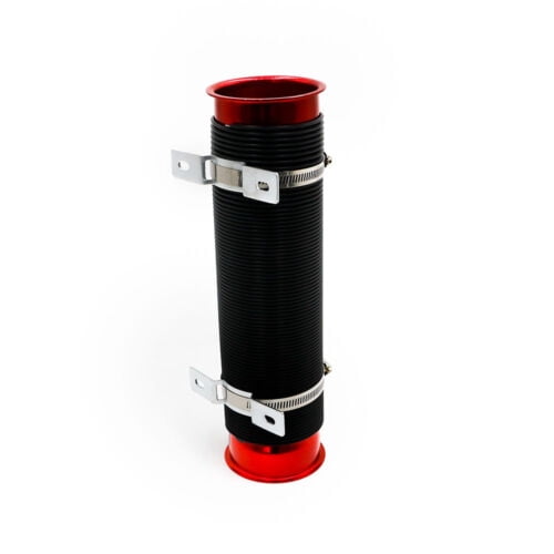 3'' Universal Flexible Car Cold Air Intake Hose Filter Pipe Telescopic Tube Kit