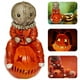 thumbnail image 4 of Billuyoard Estatua de película de terror Gnomos de jardín alimentados por Decoración Resina Calabaza decorativa Luz Estatua de resina luminosa Kits de decoración para fiestas Billuyoard HA014242-00, 4 of 6