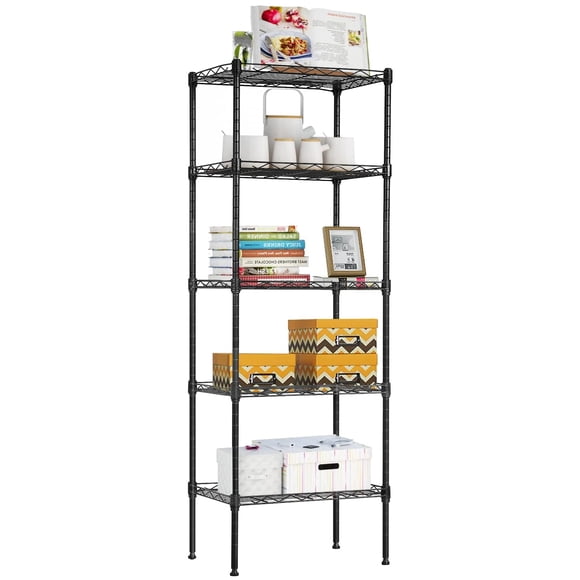 Estantería metálica ajustable BestOffice certificada NSF 42x30x121 cm