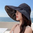 thumbnail image 2 of Kcolen Sun Hat Women Wide Brim Sun Hat with Wide Brim UPF 50+ Boonie Cap for Fishing Gardening Beach Outdoor Activities, 2 of 4