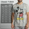 thumbnail image 5 of Men's Mickey & Friends Classic Mickey Distressed Graphic Tee Athletic Heather Medium, 5 of 9
