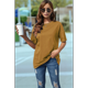 thumbnail image 4 of Camiseta Básica de Corta con Cuello en V, Color Amarillo , Talla XL, 4 of 5