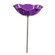 thumbnail image 1 of Estaca para jardín, para pájaros, fácil instalación, decoración novedosa, estaca para flores, cuenco para abejas, ideal para regalar, para Púrpura, 1 of 8