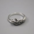 thumbnail image 5 of K-KED Pure S925 Sterling Silver Band Lucky Men Gift Retro Carved Dragon Ring, 5 of 5