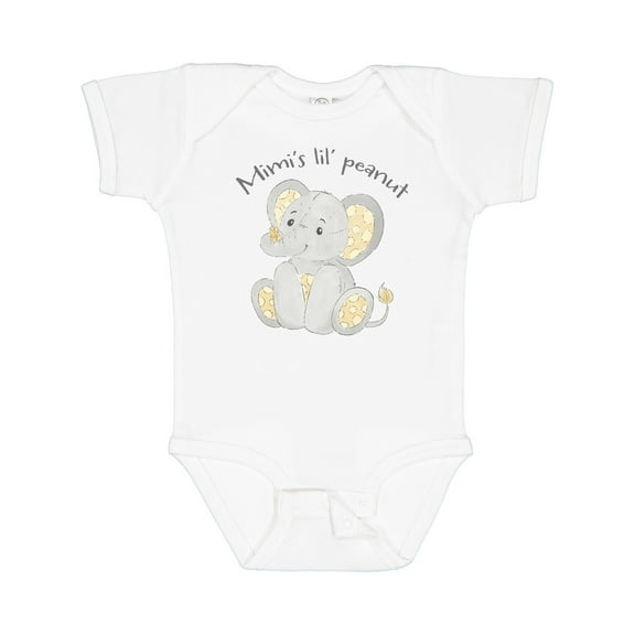 Inktastic Mimi's Lil' Peanut Boys or Girls Baby Bodysuit