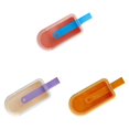 thumbnail image 1 of 4/3/2/1pcs Silicone Popsicle Molds, Homemade Popsicle Mold Set, BPA Free Ice Cream Maker, Reusable Easy-Release Ice Cream Molds with Lids And Sticks for Homemade Flavored Popsicles, 1 of 7