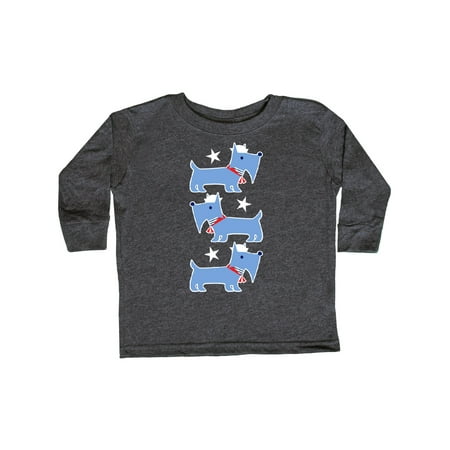 

Inktastic Sailing Nautical Scottie Dog Gifts Gift Toddler Boy or Toddler Girl Long Sleeve T-Shirt