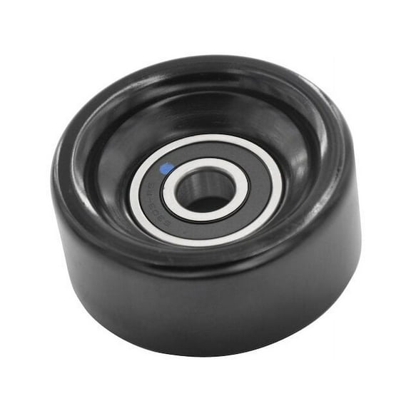 Smooth Pulley Accessory Belt Idler Pulley - Compatible with 1998 - 1999 Ford Econoline Super Duty 7.3L V8 Diesel
