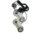 thumbnail image 1 of 2 Pack Manette de Jeu Classique Compatible avec Super Nintendo SNES, 1 of 5