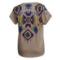 thumbnail image 1 of T-Shirt à Col Rond à Manches Courtes pour Femmes à la Mode, 1 of 5