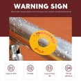 thumbnail image 2 of 8pcs Emergency Stop Warning Label Sticker Warning Emergency Stop Sign Decal, 2 of 8