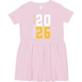 thumbnail image 3 of Inktastic Happy New Years 2026 Girls Toddler Dress, 3 of 5