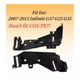 thumbnail image 2 of Headlight Lamp Mounting Bracket LH RH Pair for 07-15 Infiniti G35 G37 G25 Sedan, 2 of 8