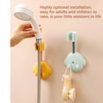 thumbnail image 4 of Support de Douche Sans Perçage avec Crochet Rotatif, Support à Ventouse pour Murs de Salle de Bain, Support d'Angle Réglable pour Douchettes Portatives, 4 of 8