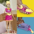 thumbnail image 6 of Play-Doh Barbie Ruffles and Bows Set, Make Doll Clothes, Toys for Girls & Boys 5+, 6 of 11