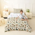 thumbnail image 4 of Erosebridal Wild Animal Deer Twin Comforter Sets,Rustic Mallard Duck Bedding Set For Boys Kids, Reversible 2pcs, 4 of 7