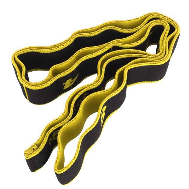 Fitness Elastic Band, Yoga Stretch Band Step By Step Design Exercise Resistance Bands Lightweight Foldable Yoga Sling Exercise Accessory for Training