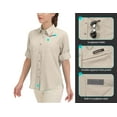 thumbnail image 5 of Little Donkey Andy Women's UPF 50 UV Protection Shirt, Breathable Long Sleeve Fishing Hiking Shirts, Quick Dry Size L, 5 of 6