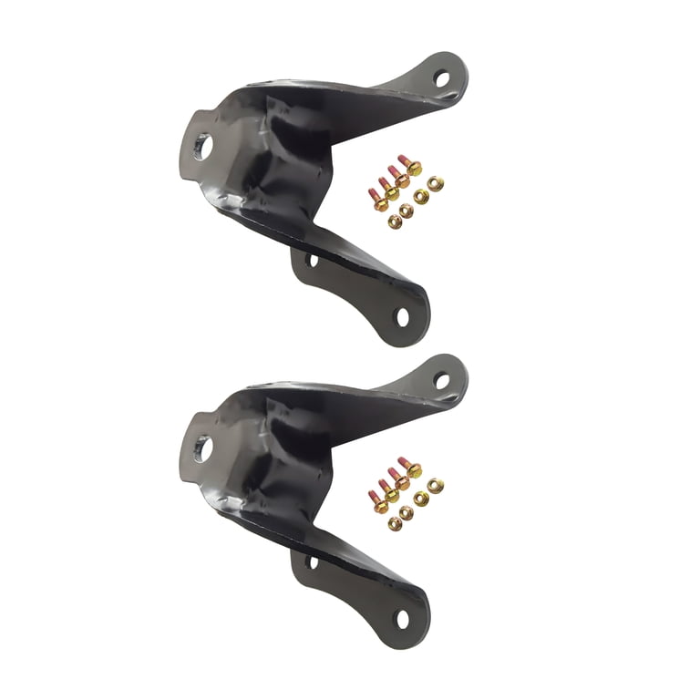 Rear Rearward Leaf Spring Hanger Set - Compatible with 1997 - 1999 Ford