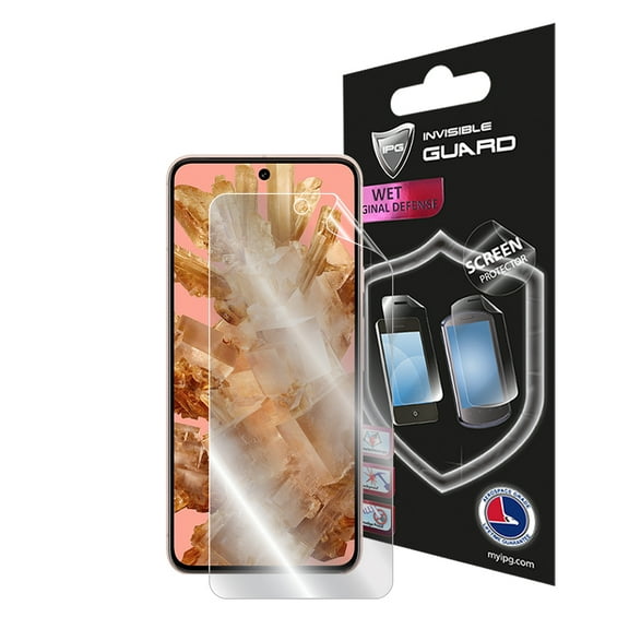IPG for Google Pixel 8 SCREEN Protector Hydrogel Invisible Touch Screen Sensitive Ultra HD Clear Film Anti Scratch Skin Guard - Smooth/Self-Healing/Bubble -Free Screen