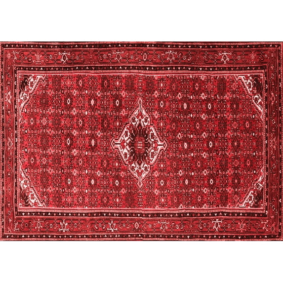 Ahgly Company Indoor Rectangle Persian Red Traditional Area Rugs, 4' x 6'