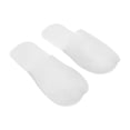 thumbnail image 2 of Unique Bargains 1 Pair Disposable Slippers Foldable Non-woven Hotel Slippers White, 2 of 5