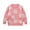 Pink, variant on Girls Floral Print Sweater Long Sleeve Round Neck Knit Top Layering Piece for Toddler Fall Winter Wear 1-9 Years Girls Floral Sweater