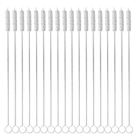 Brush Straw Cleaner Cleaning Pipe Bottle Nylon Long Scrub Straws Brushes Electric Bathroom Tool Household Narrow Wire By PULMCheerger