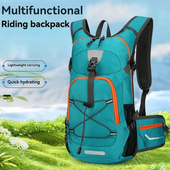 Outdoor Hydration Backpack for Outdoor Sport Hiking Camping Climbing Mountaineering Rucksack Travel Daypack Blue