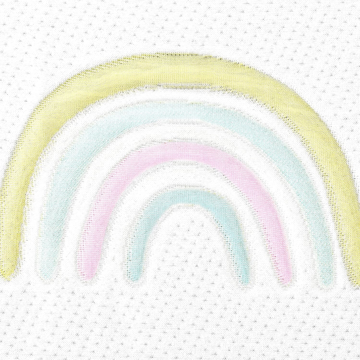 Dream On Me Over the Rainbow Crib and Toddler Mattress