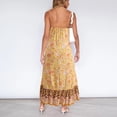 thumbnail image 3 of Vestido estampado floral para mujer,Vestido estampado floral para mujer Vestido largo con cuello en V de verano Vestido estampado floral con cuello en V Diseñado con precisión, 3 of 10