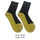 thumbnail image 2 of Calcetines de fibras aluminizadas Aislamiento de fibra de calor debajo de los calcetines deportivos de esquí (amarillo) Ehuebsd Para estrenar, 2 of 3