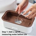 thumbnail image 4 of TIMIFIS Lunch Boxs Usa Standards Multi Functional Electrical Thermal Insulation Lunch Box Steaming and Heating Lunch Box Can Be in Work Office Bento Hot Food Meal Prep Containers Kitchen Gadgets, 4 of 5