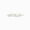 White Gold Color, variant on S925 Sterling Silver Double Stone Wave Ring Women's Simple Fashion