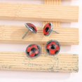 thumbnail image 2 of Pendientes sencillos con forma de mariquita y piedra Yuxing 1.5 cm, 2 of 5