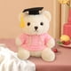thumbnail image 1 of Oso de peluche con sudadera, regalo de graduación, adorable juguete de oso, regalo de cumpleaños, oso de peluche con sudadera, tela de felpa suave, regalo perfecto para la temporada de, 1 of 9