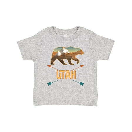 

Inktastic Utah Vacation Bear Silhouette Boys or Girls Toddler T-Shirt