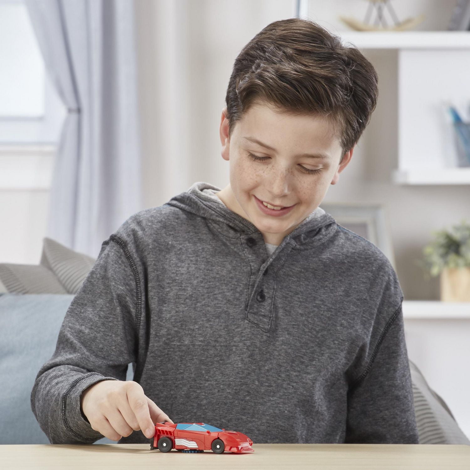 Transformers Toys Cyberverse Action Attackers: 1-Step Changer Autobot Hot Rod Action Figure