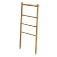 thumbnail image 2 of Better Homes & Gardens Springwood Freestanding Acacia Wood Towel Ladder, 4 Tiers, Light Honey Finish, 2 of 9