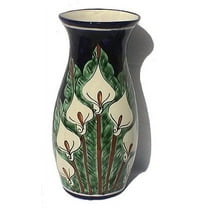 Talavera Lily Round Flower Vase