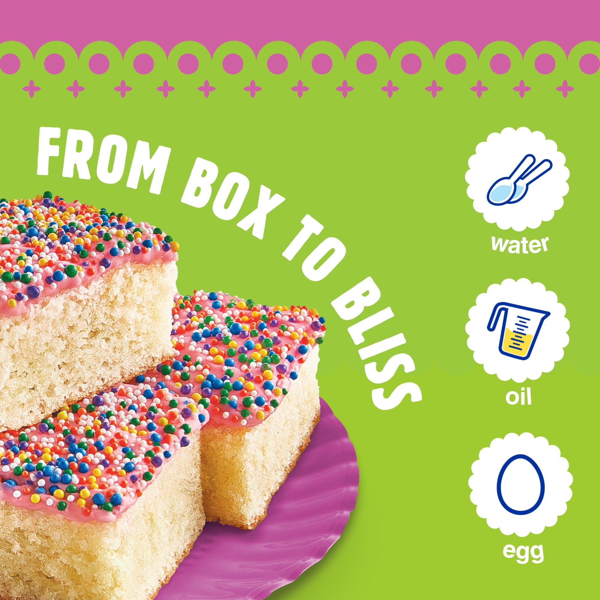 Pillsbury Cortadillo Cake Mix, 15 oz Box