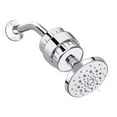 thumbnail image 2 of Filter shower set household bath water purifier 5-speed water adjustment detachable shower head (filter + top spray, 4-point screw mouth), 2 of 9
