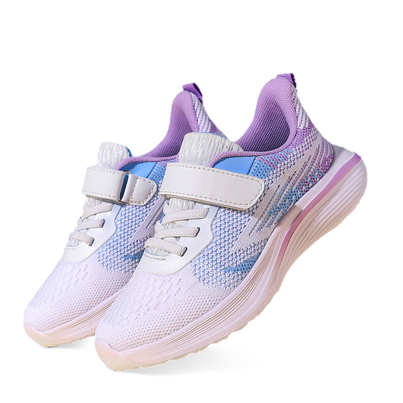 Krdevn Kids Shoes - Trainers for Boys Trainers Girls Indoor Shoes Children's Sports Shoes Trainers Tennis Shoes Leisure Shoes Outdoor Running Shoes,Color:White,Size:7-8 Years