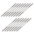thumbnail image 1 of Unique Bargains 25pack M6x140mm 304 Vis Filetée à Double Extrémité en Acier Inoxydable, 1 of 4