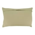 thumbnail image 2 of Fennco Styles Checkered Cotton Decorative Throw Pillow Cover 16" W x 24" L - Natural Woven Lumbar Pillow Case for Home, Couch, Living Room, Bedroom, Office and Holiday Décor, 2 of 3
