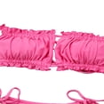 thumbnail image 3 of Women Swimwear Sets Strap-Free Backless Bra Triangle Panties, 3 of 4