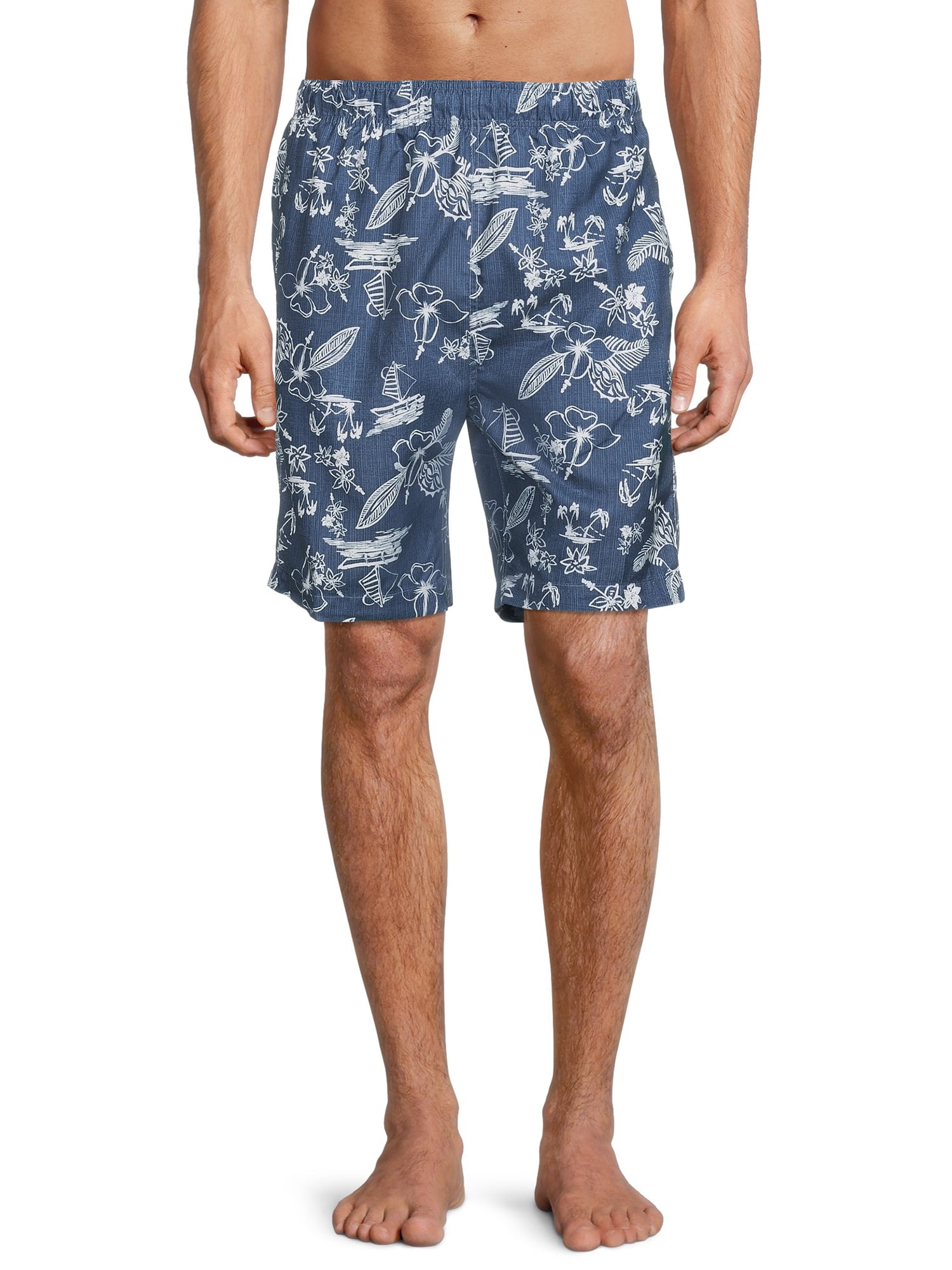 Surfside Supply Company Mens Photo Print Swim Trunks with Lining 