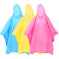 thumbnail image 1 of Miangastore Lightweight Rain Poncho Pressure Resistance 3Set 135X130X0.1In, 1 of 8